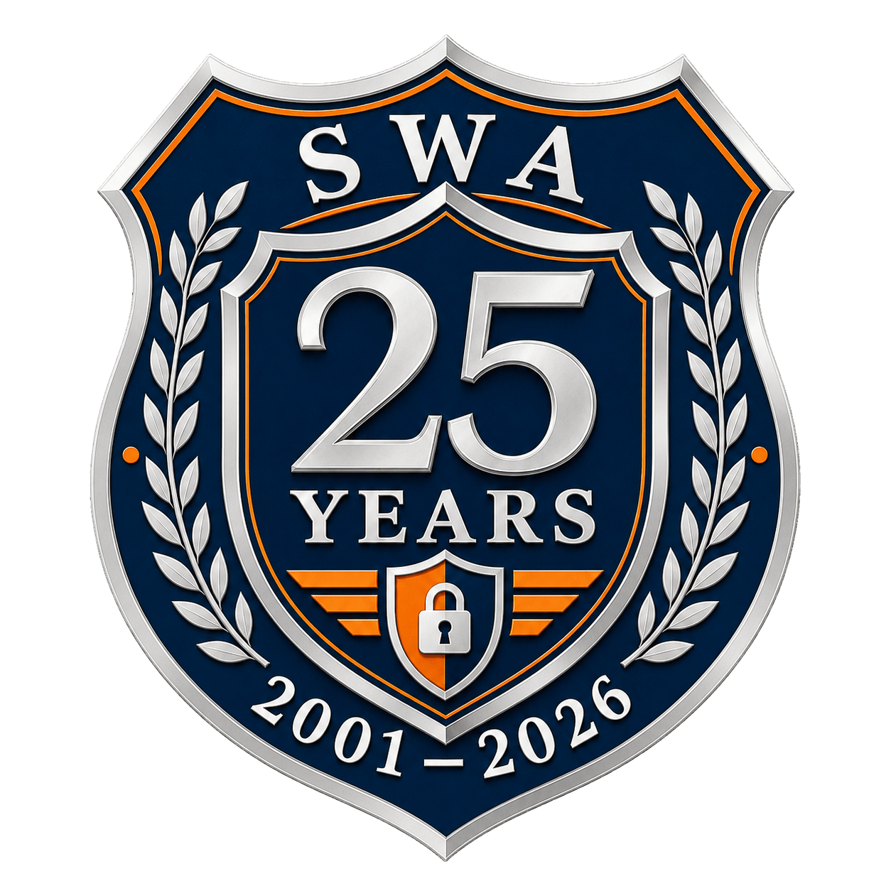 SWA 25th Anniversary Crest